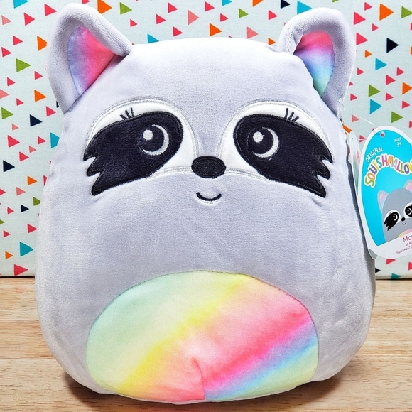 Squishmallow Max the Raccoon 8" UltraSoft Stuffed Animal Toy Plush NWT - Picture 1 of 6